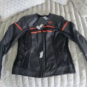 NEW Womens Harley Davidson Leather Jacket